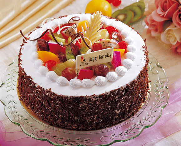 一品轩蛋糕\/盛夏果实(3磅):3磅(10寸),蛋糕+双层