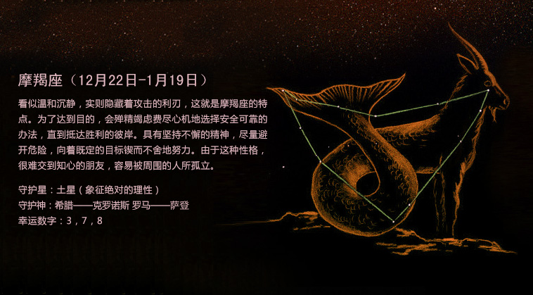 七彩/3D水晶内雕-魔羯座:礼品旋转水晶内雕。与摩羯座男分手后难过图片
