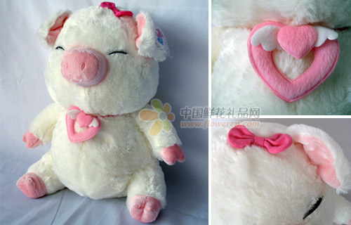 公仔/经典三顺猪(32cm)