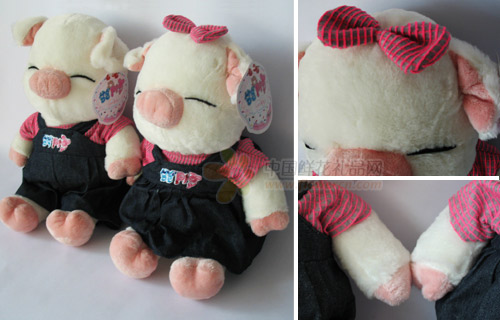 公仔/牛仔三顺猪(35cm一对)