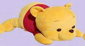 公仔/迪士尼基本款维尼熊毛绒公仔30CM/趴姿