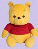 公仔/迪士尼基本款维尼熊毛绒公仔30CM/坐姿