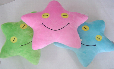 公仔/星星抱枕40CM/粉色