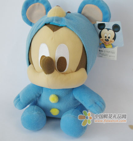 公仔/迪士尼BB米奇毛绒公仔28CM