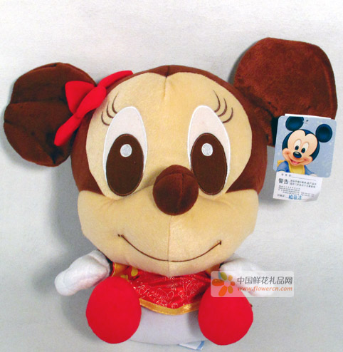 公仔/米妮圣诞毛绒公仔30CM